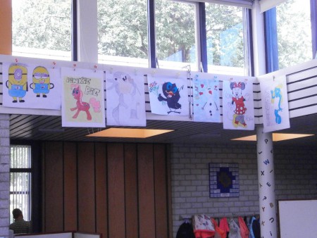 Deze mooie kunstwerken zijn van groep 8